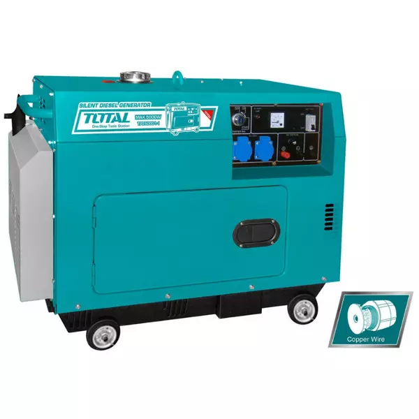 Total Diesel Generator 5Kw Single Phase Electric Start Tp250001 1 Total Diesel Generator 5Kw Single Phase Electric Start Tp250001