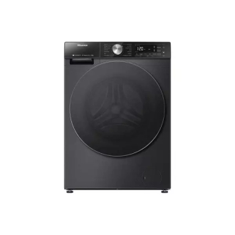 Hisense Washing Machine 12kg & 8kg Dryer with Steam Wash, Auto Dosing, Pure Jet, Durable Inverter, Quick Wash, Pause & Add, Big LED, A Energy Efficiency Class ConnectLife App for Monitoring WD5S1245BB
