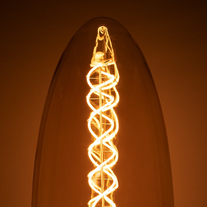 Tronic Glass Egg Shaped Vintage Bulb 8W E27 (Screw Type) 6 Tronic Glass Egg Shaped Vintage Bulb 8W E27 (Screw Type)