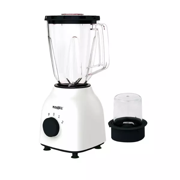 Kodtec Blender 1.5L Plastic Jar With 50Gm Mill 350W Kt-3012Bl 1 Kodtec Blender 1.5L Plastic Jar With 50Gm Mill 350W Kt-3012Bl