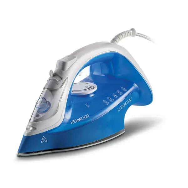 Kenwood Steam Iron 300Ml Tank Dry And Spray Function 2200W Stp60.000Wb - Adjustable Temperature Technology Ceramic Nonstick Plate Anti Drip Prevent Water Leakage 1 Kenwood Steam Iron 300Ml Tank Dry And Spray Function 2200W Stp60.000Wb - Adjustable Temperature Technology Ceramic Nonstick Plate Anti Drip Prevent Water Leakage