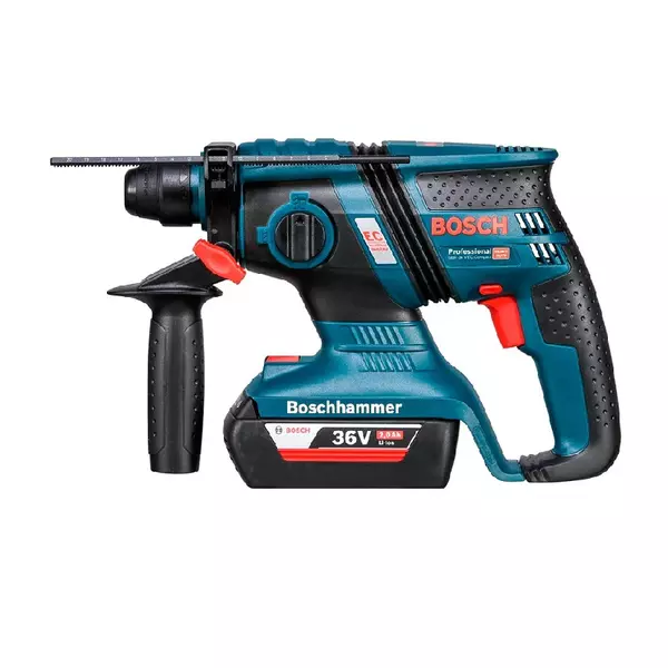 Bosch Professional Compact Cordless Rotary Hammer Drill 36V 2 Batteries &Amp; Charger Gbh 36 V-Ec Comp 1 Bosch Professional Compact Cordless Rotary Hammer Drill 36V 2 Batteries &Amp; Charger Gbh 36 V-Ec Comp
