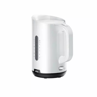 Braun Kettle 1.7L 360° Rotating Base Kettle BPA Free 2200 Power White Automatic Shut-Off WK101AI-WK1100WH