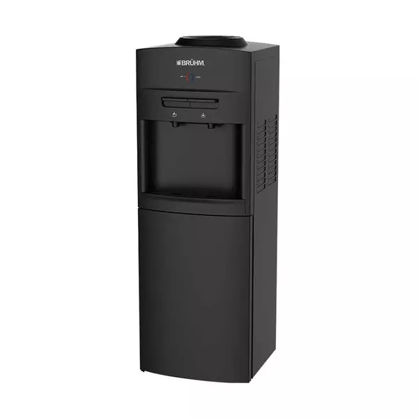 Bruhm Water Dispenser 2 Taps With Storage Cabinet White/Black Bds-1169 1 Bruhm Water Dispenser 2 Taps With Storage Cabinet White/Black Bds-1169