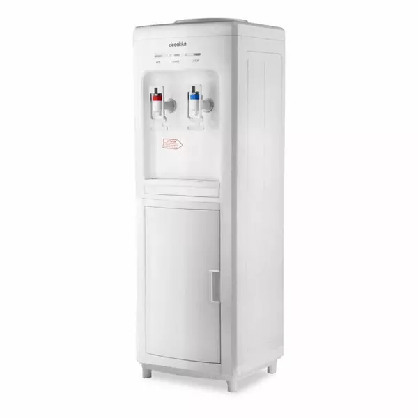 Decakila Water Dispenser 2 Taps Top Load With Cabinet Kewf002B Hot And Cold Compressor Cooling Aniti Spill System Anti Bacteria 1 Decakila Water Dispenser 2 Taps Top Load With Cabinet Kewf002B Hot And Cold Compressor Cooling Aniti Spill System Anti Bacteria