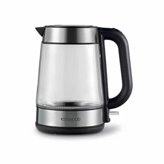 Kenwood Jug Kettle 1.7l Glass with Water Guage 2200w Zjg08.000cl - Automatic Shut Off Boil Dry Protection With Indicator Automatic Lid Opening 1.7L Max Capacity