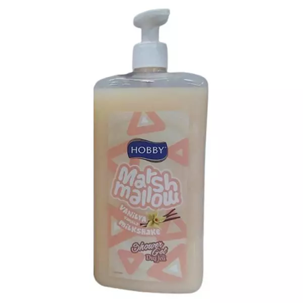 Hobby Body Wash 1L Marshmallow Vanilla Pack Of 3 - Set Of 3 Pcs 1 Hobby Body Wash 1L Marshmallow Vanilla Pack Of 3 - Set Of 3 Pcs