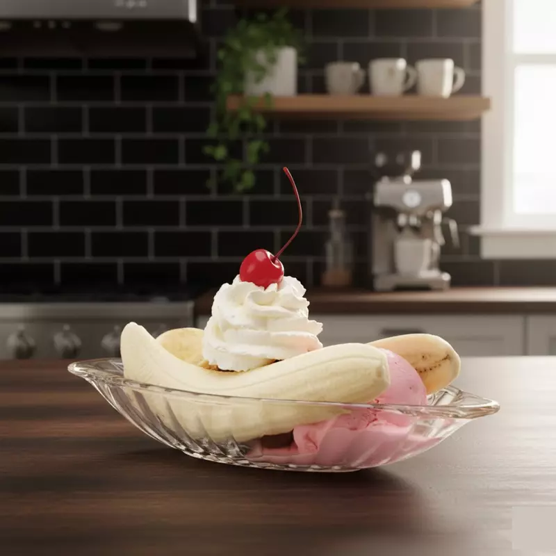 Ocean Ice Cream Glass 6Pcs Alaska Banana Split 1P00116L 3 Ocean Ice Cream Glass 6Pcs Alaska Banana Split 1P00116L