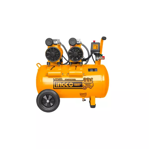 Ingco Silent &Amp; Oil Free Air Compressor 50L Acs215506 1 Ingco Silent &Amp; Oil Free Air Compressor 50L Acs215506