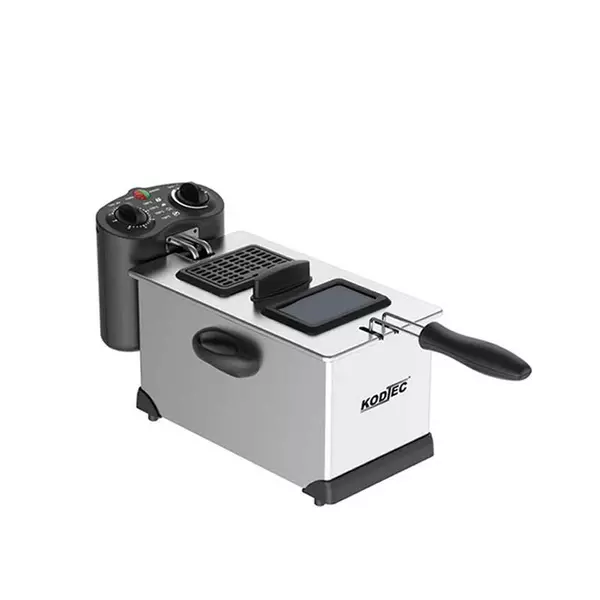 Kodtec Deep Fryer 1 Side Electric 3L 2000W Kt-3603Df 1 Kodtec Deep Fryer 1 Side Electric 3L 2000W Kt-3603Df
