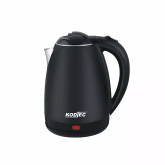 Kodtec Electric Kettle Jug 1.8L 1500W with Plastic Cover Black KT-6018b