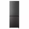 Hisense Refrigerator 223L Double Door, Bottom Freezer, Titanium Silver H300BTS