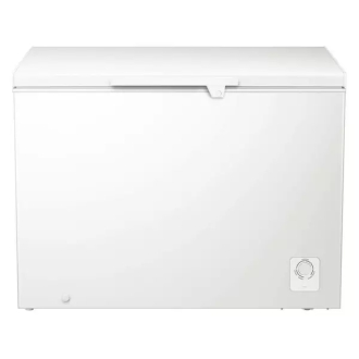 Hisense Chest Freezer 297L Multimode Function, Energy Saving, Spring-load Hinges, Defrost Drain, Handle, Aluminum, Super Freezer, Lock, White H395CF