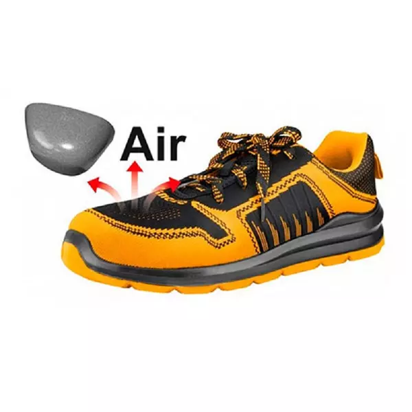 Ingco Safety Boots Breathable With Steel Toe Cap Ssh81Sb 1 Ingco Safety Boots Breathable With Steel Toe Cap Ssh81Sb