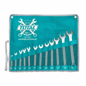 Total Combination Spanner Set 6-32mm 12pcs THT1022122