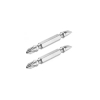 Total Magnetic Tip Screwdriver Bit PH2+SL6x1.0 65mm, S2 Industrial Steel 2pcs Set TAC16HL234