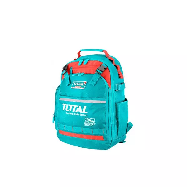 Total Empty Tool Backpack 38X17X46Cm With External Pockets Thbp02025 1 Total Empty Tool Backpack 38X17X46Cm With External Pockets Thbp02025