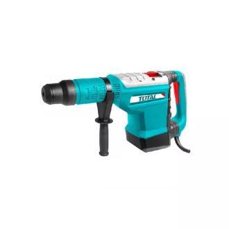 Total Rotary Hammer SDS MAX 1700W with Chisel-locking & Anti-vibration System, Indicators, 1 Extra Carbon Brush TH117556