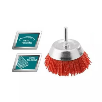 Total Wire Brush Circular 75mm TAC33035