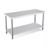 Generic Commercial Working Table 1.5m Stainless Steel